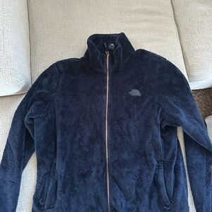 The North Face Dark Blue Teddy Jacket